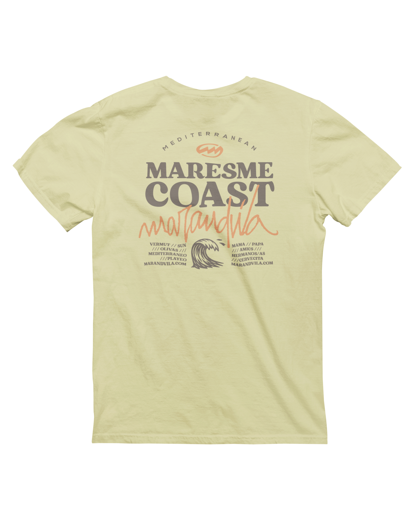Camiseta Maresme Vibra – Hombre Maresme Coast | Mar&Vila