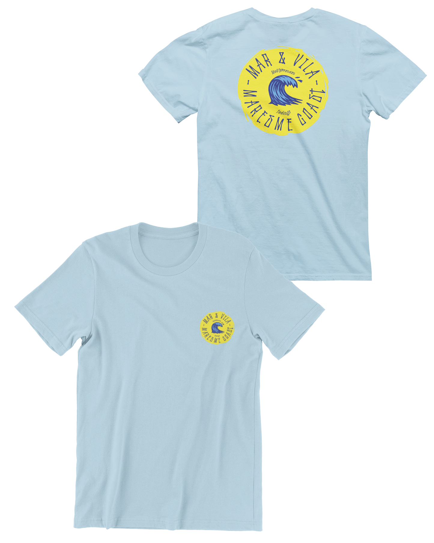 Camiseta hombre Mar&Vila Ola Mediterránea