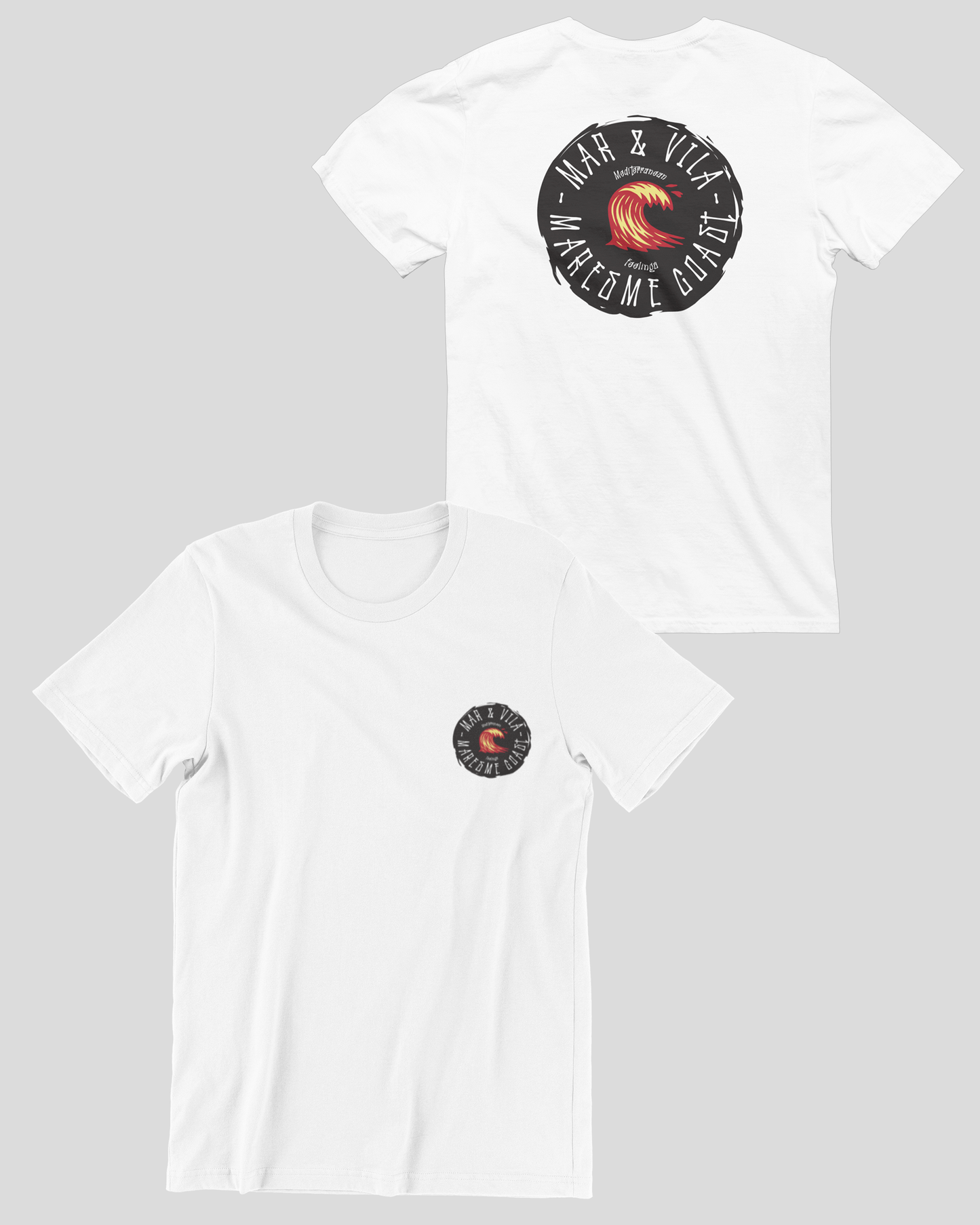 Camiseta hombre Mar&Vila Ola Mediterránea
