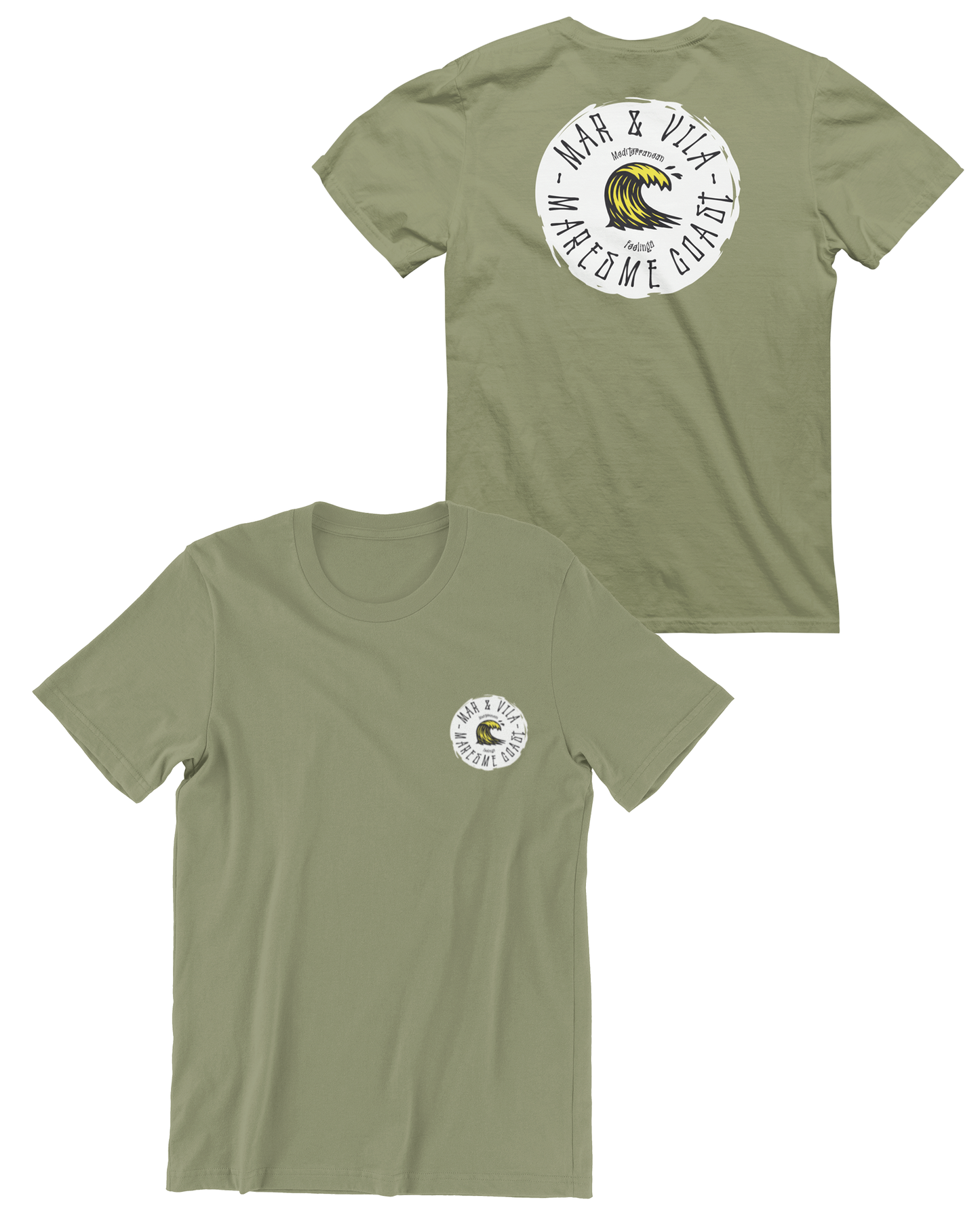 Camiseta hombre Mar&Vila Ola Mediterránea