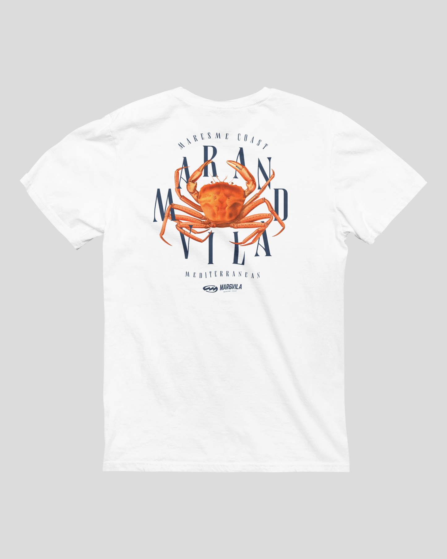 Camiseta Mar&Vila Hombre Cangrejo - Mediterráneo Maresme
