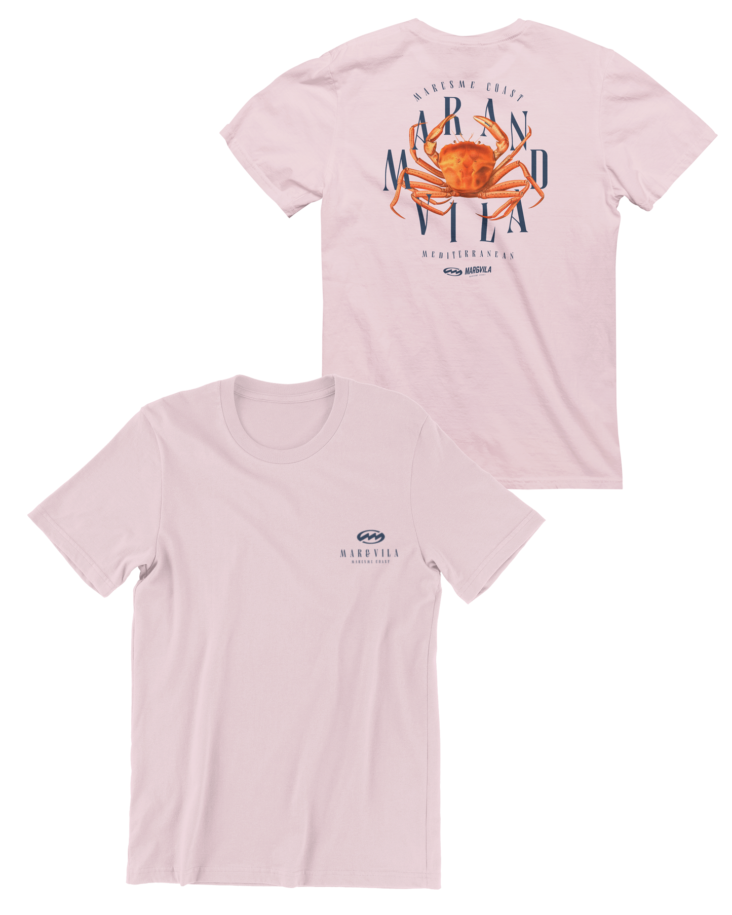 Camiseta Mar&Vila Hombre Cangrejo - Mediterráneo Maresme