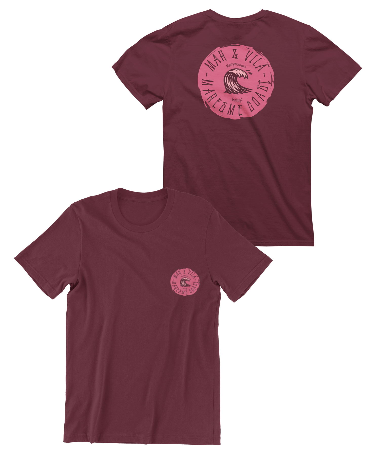 Camiseta Mujer Maresme Wave