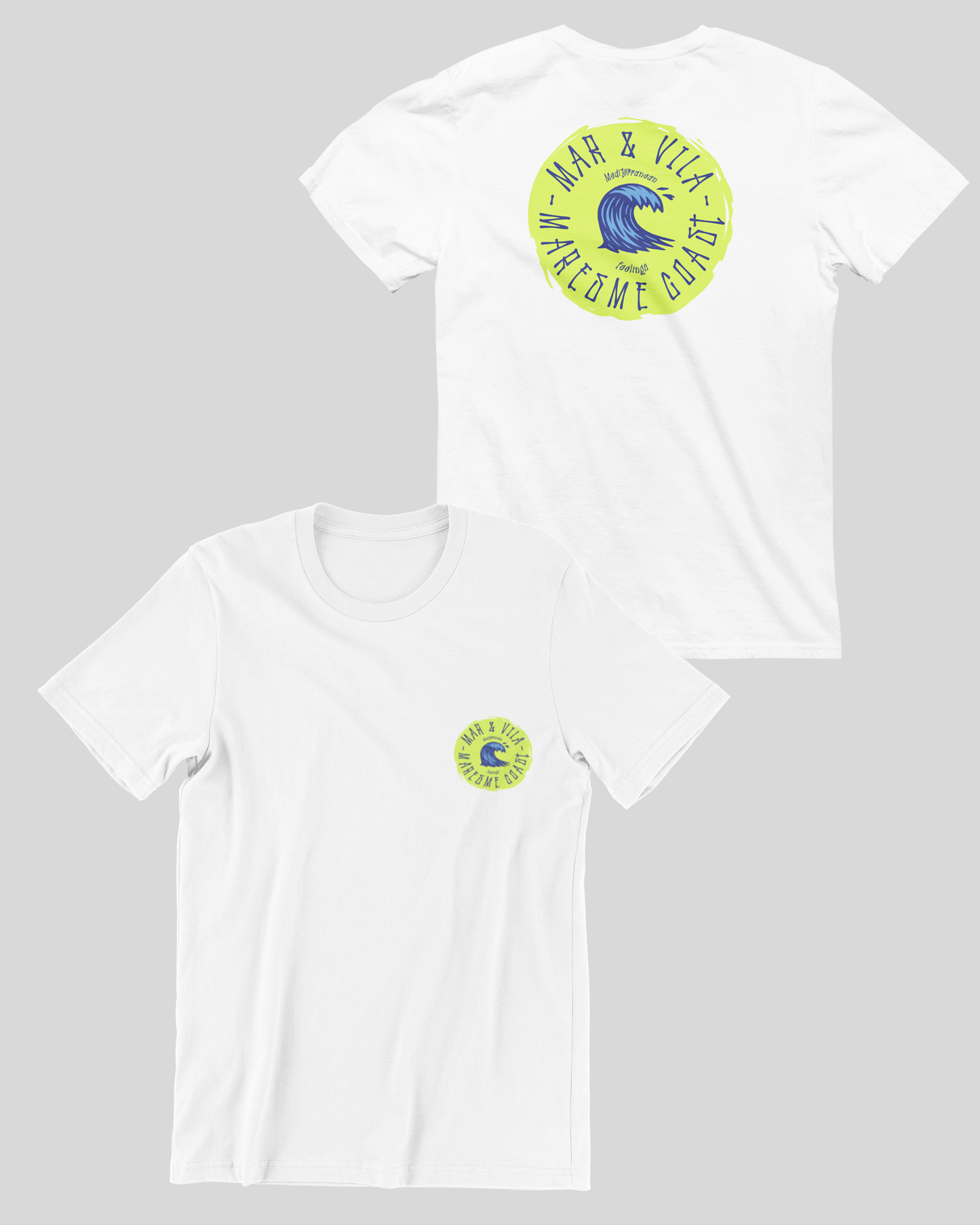 Camiseta Mujer Maresme Wave