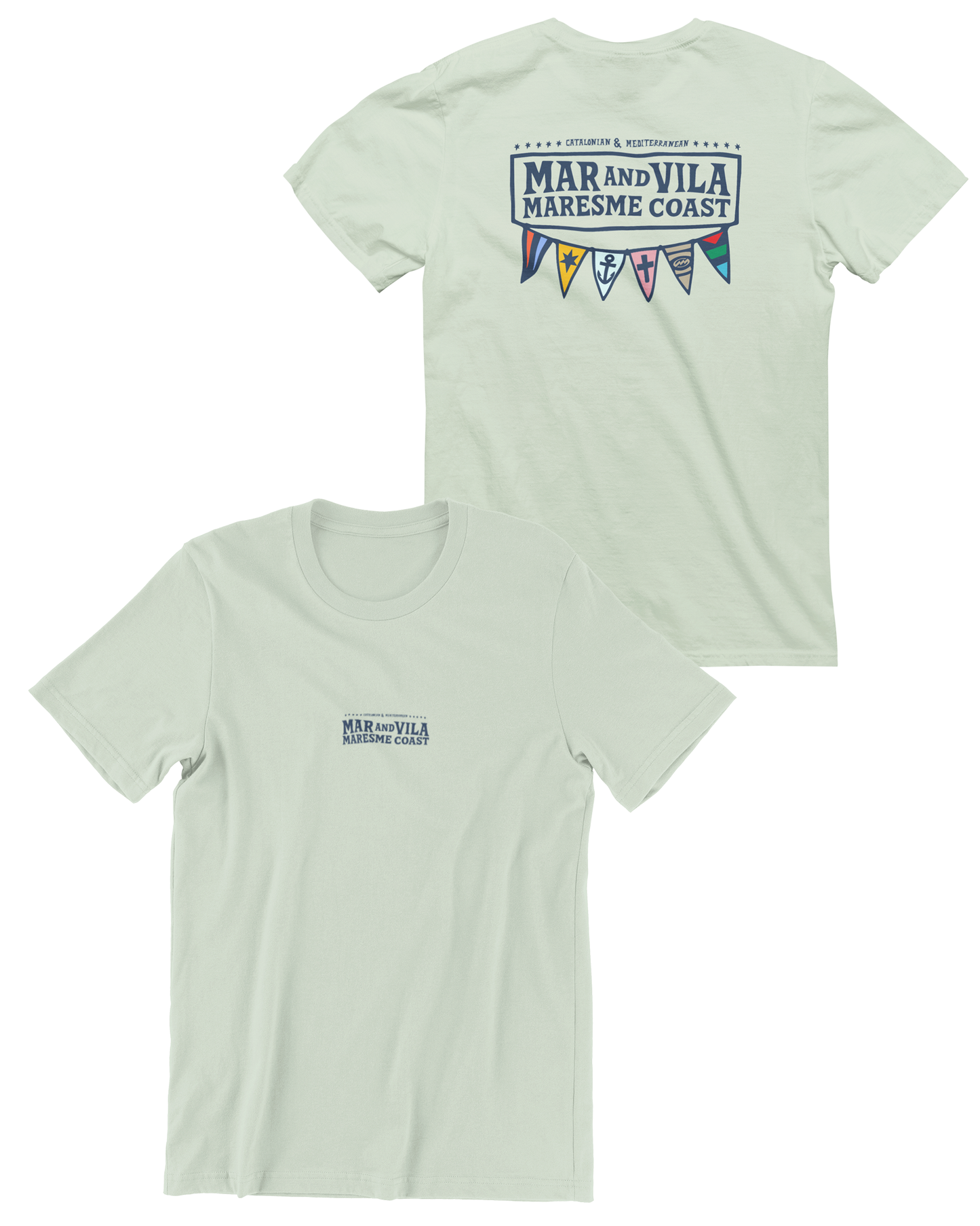 Camiseta Mujer Bandera Nautica