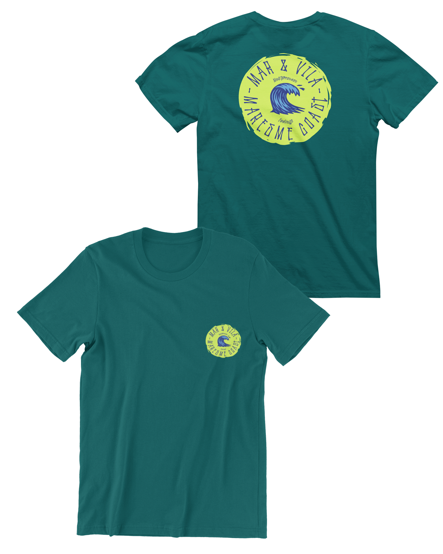 Camiseta Mujer Maresme Wave