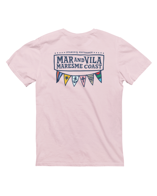 Camiseta Logo Náutico Mar&Vila - Hombre Surf Maresme