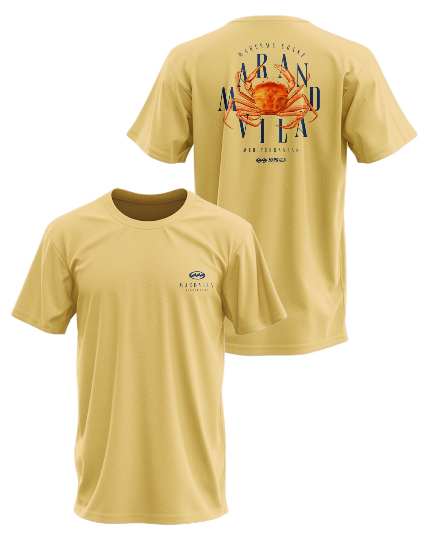Camiseta Mar&Vila Hombre Cangrejo - Mediterráneo Maresme