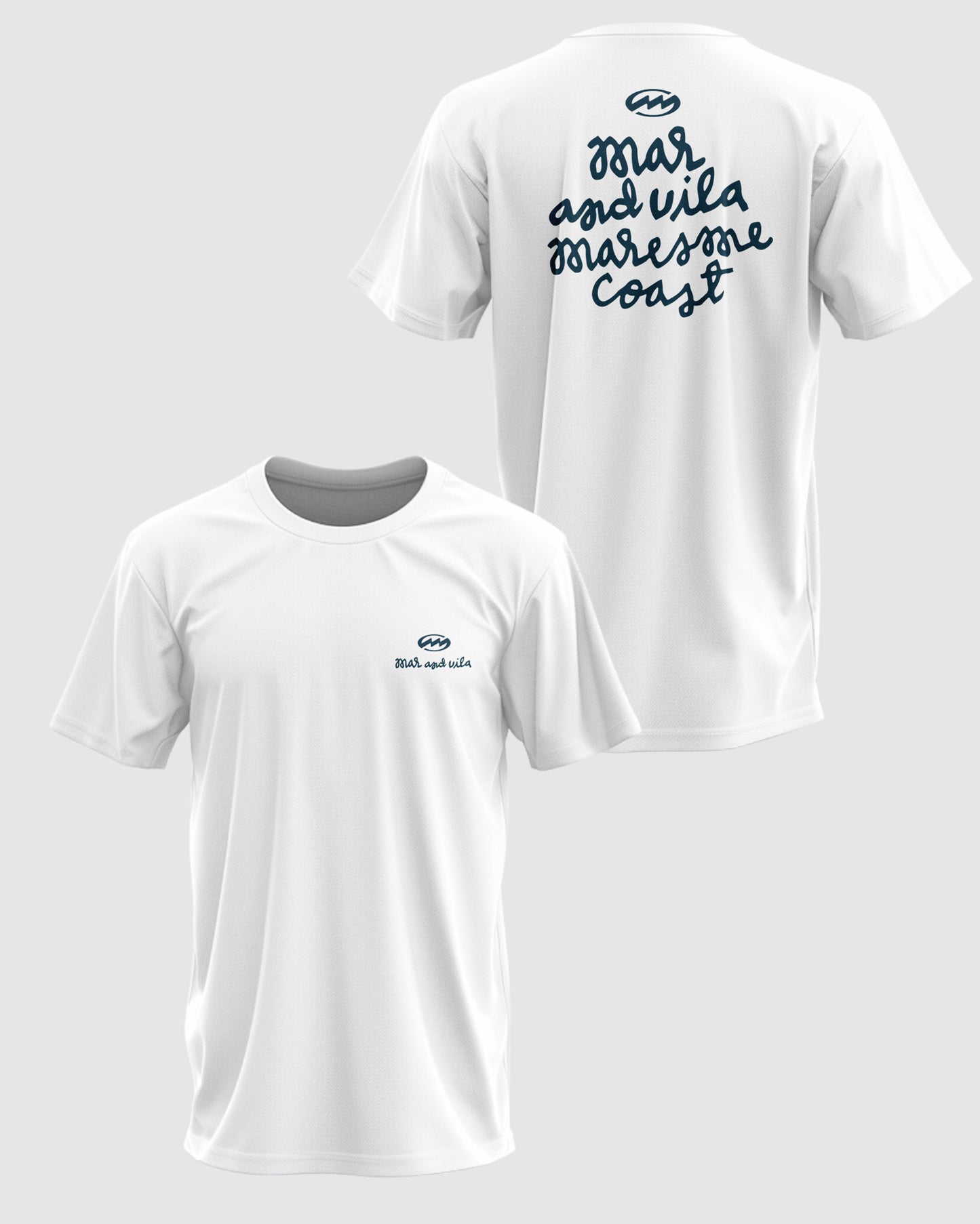 Camiseta Mar&Vila Hombre Cool Letters - Maresme Sun