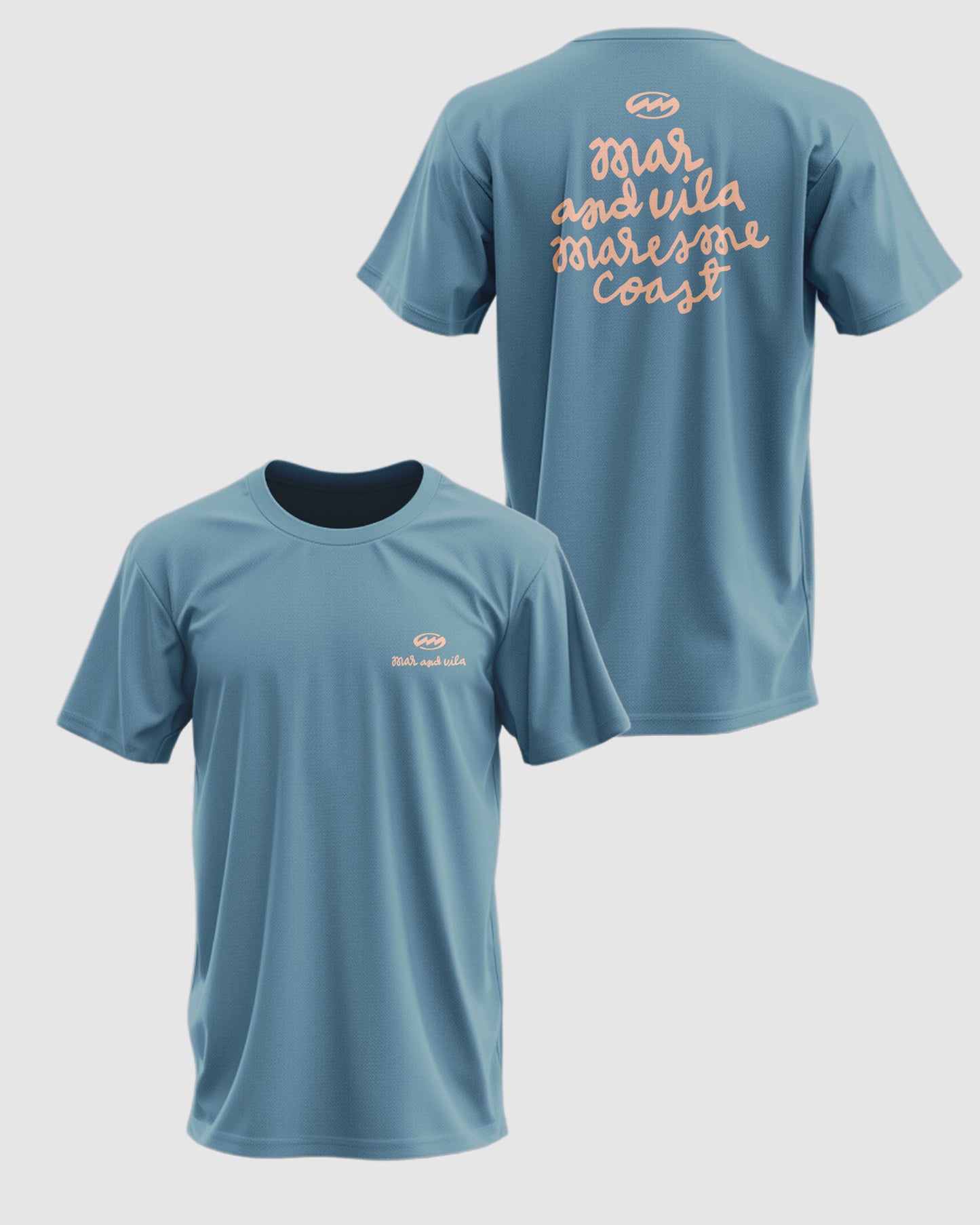 Camiseta Mar&Vila Hombre Cool Letters - Maresme Sun