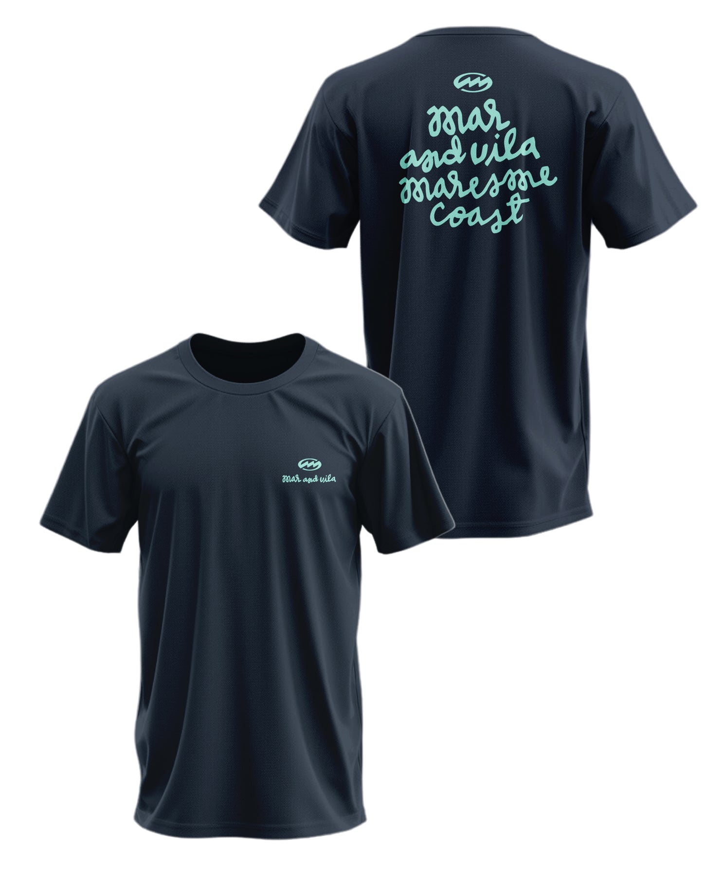 Camiseta Mar&Vila Hombre Cool Letters - Maresme Sun