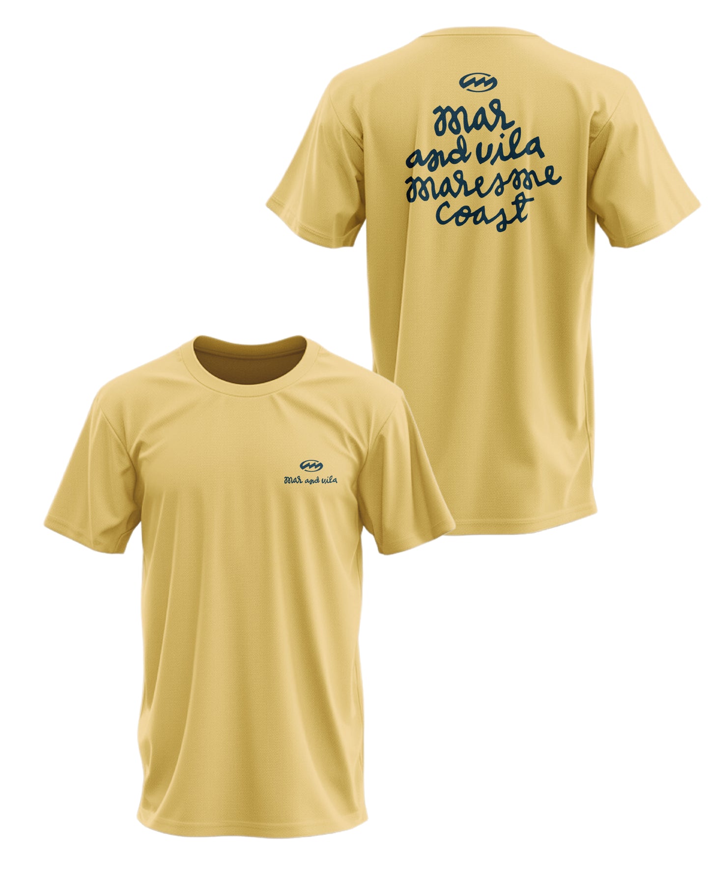 Camiseta Mar&Vila Hombre Cool Letters - Maresme Sun