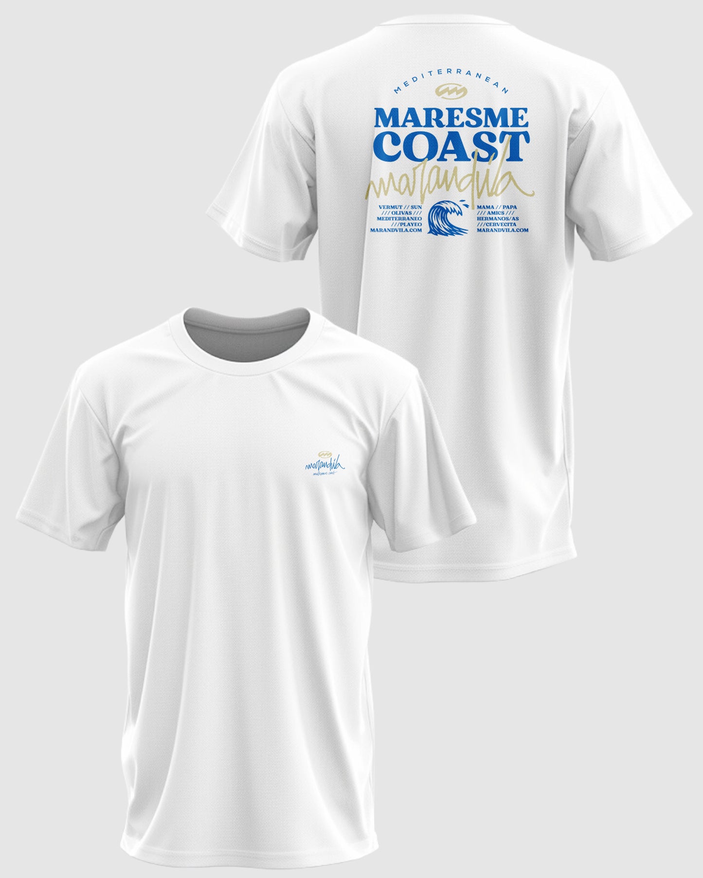 Camiseta Mar&Vila Hombre Ola Surf - Maresme