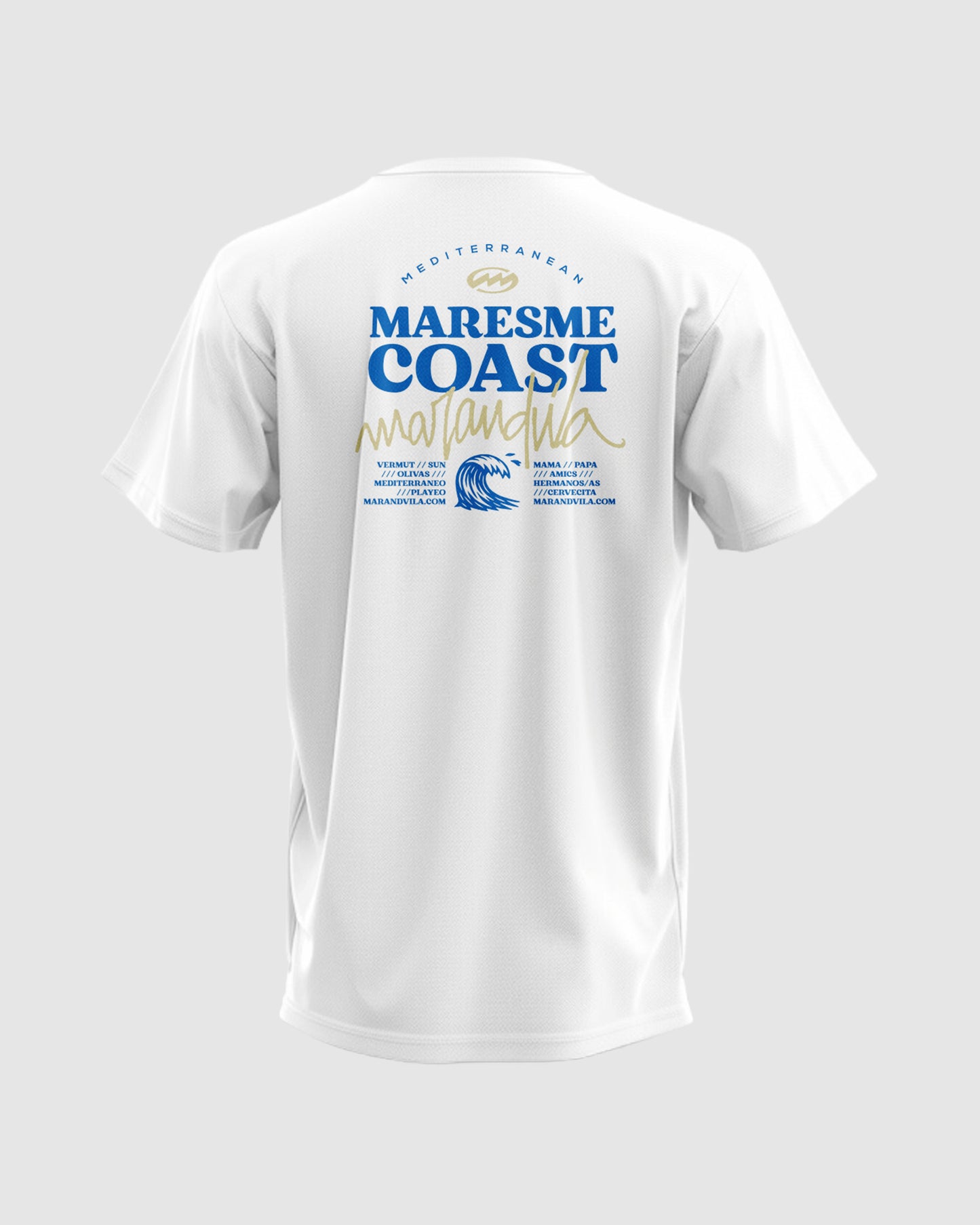 Camiseta Mar&Vila Hombre Ola Surf - Maresme