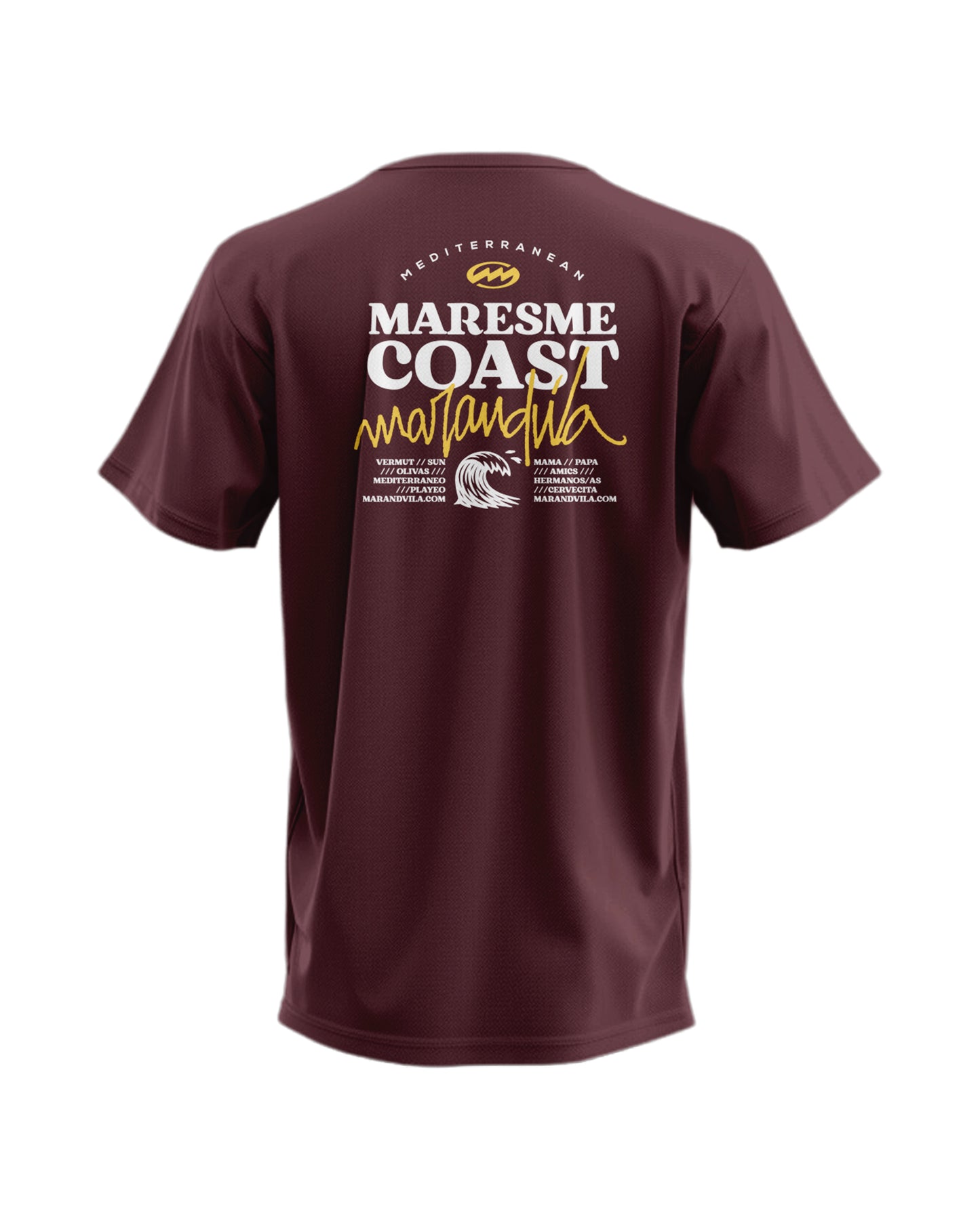 Camiseta Mar&Vila Hombre Ola Surf - Maresme