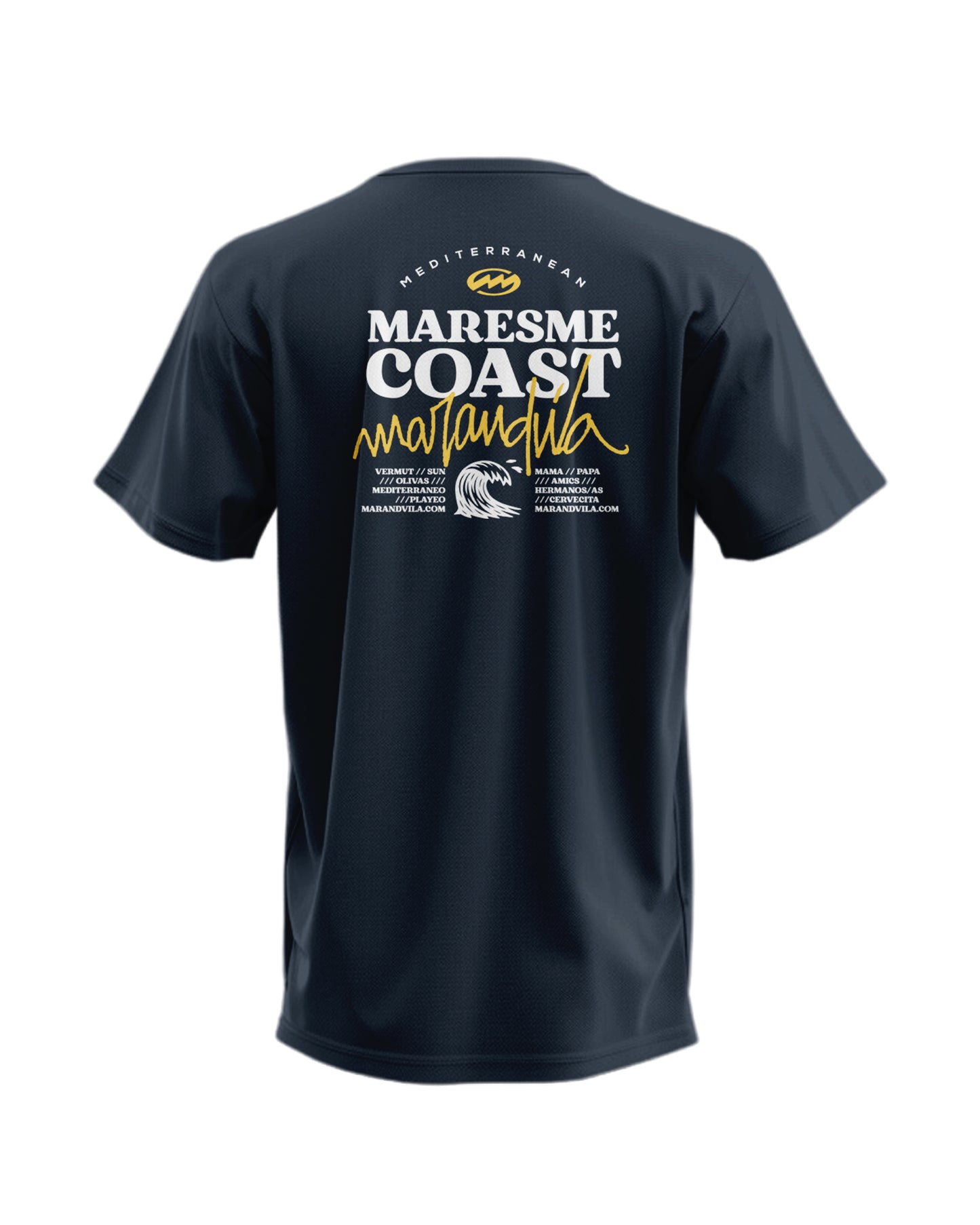 Camiseta Mar&Vila Hombre Ola Surf - Maresme