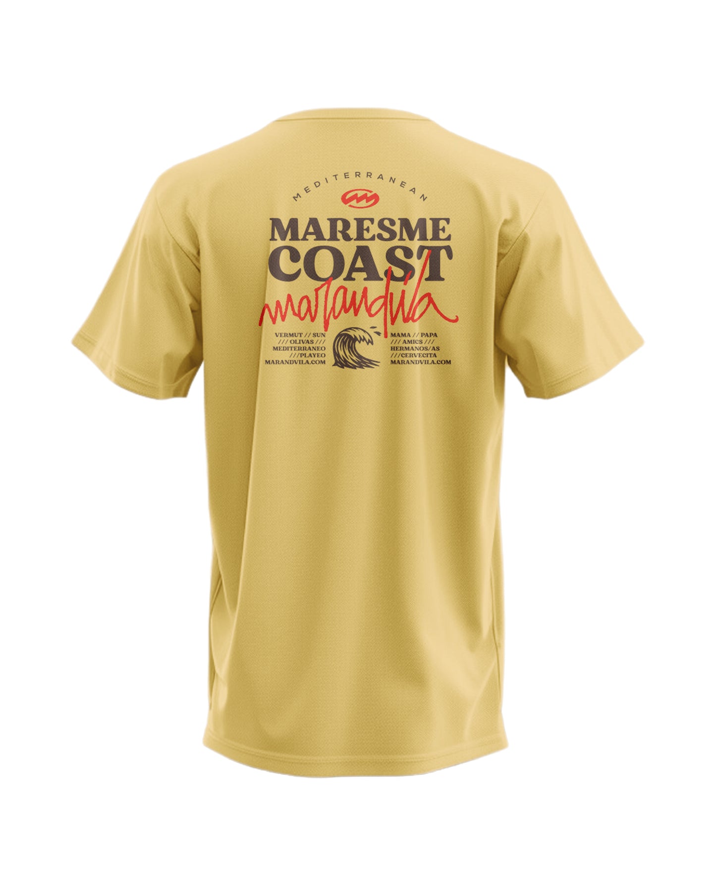 Camiseta Mar&Vila Hombre Ola Surf - Maresme