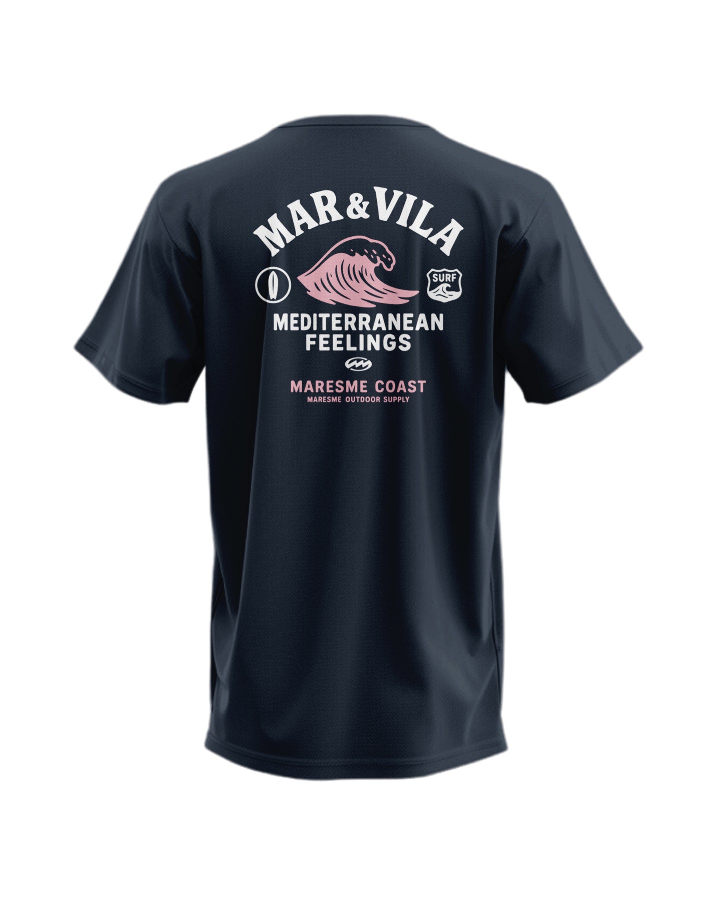 Camiseta Mar&Vila Hombre Ola Mediterránea