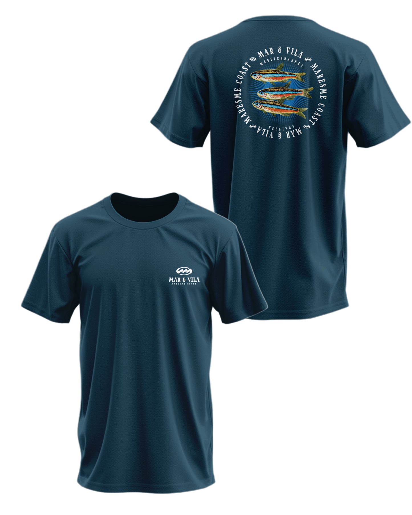 Camiseta Mar&Vila Hombre Peces