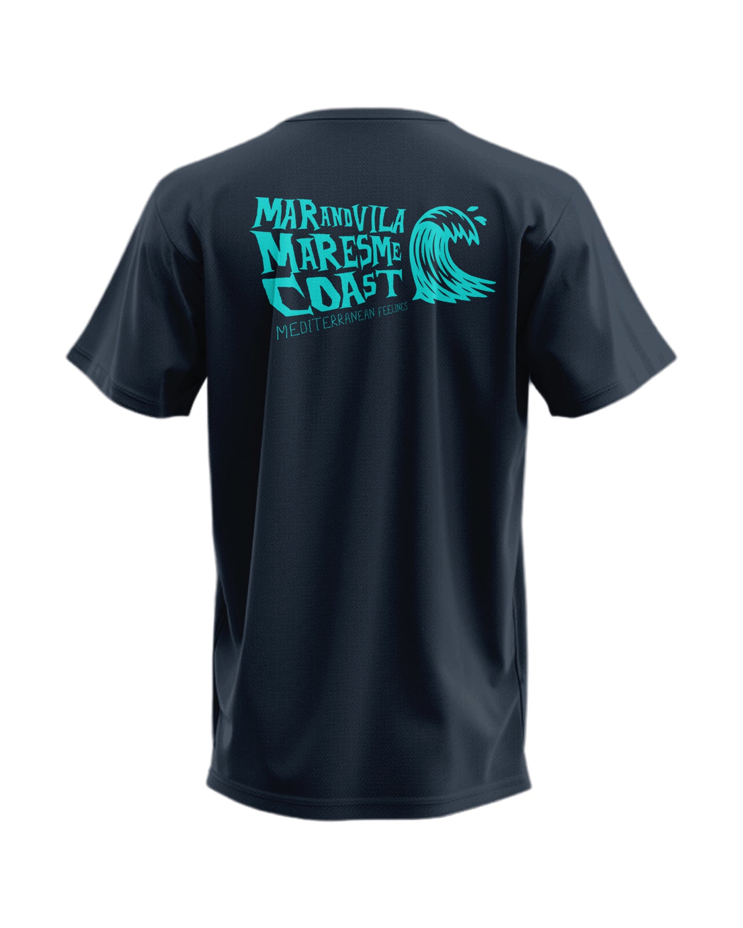 Camiseta Hombres Mar&Vila Maresme Coast Wave
