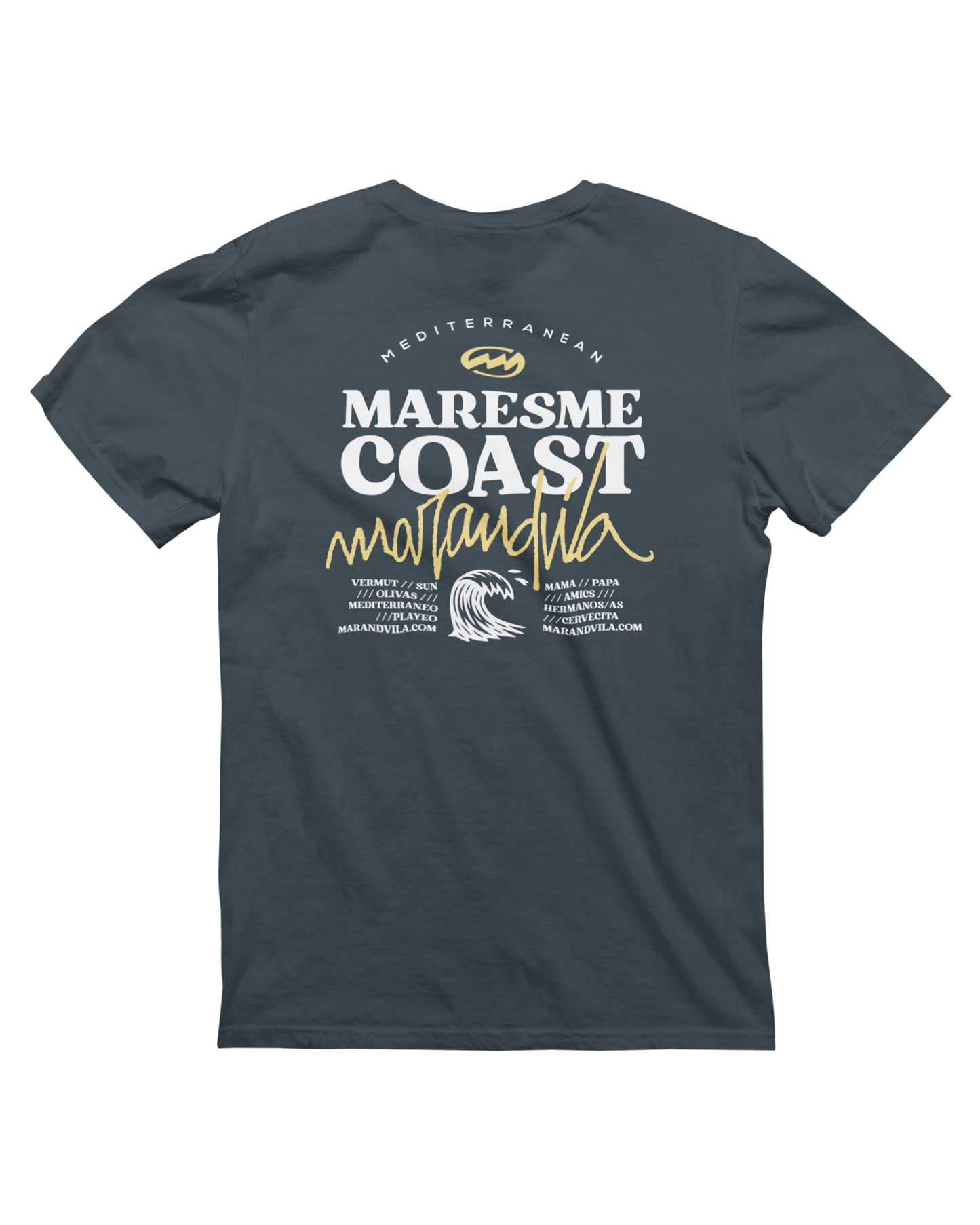 Camiseta Maresme Vibra – Hombre Maresme Coast | Mar&Vila