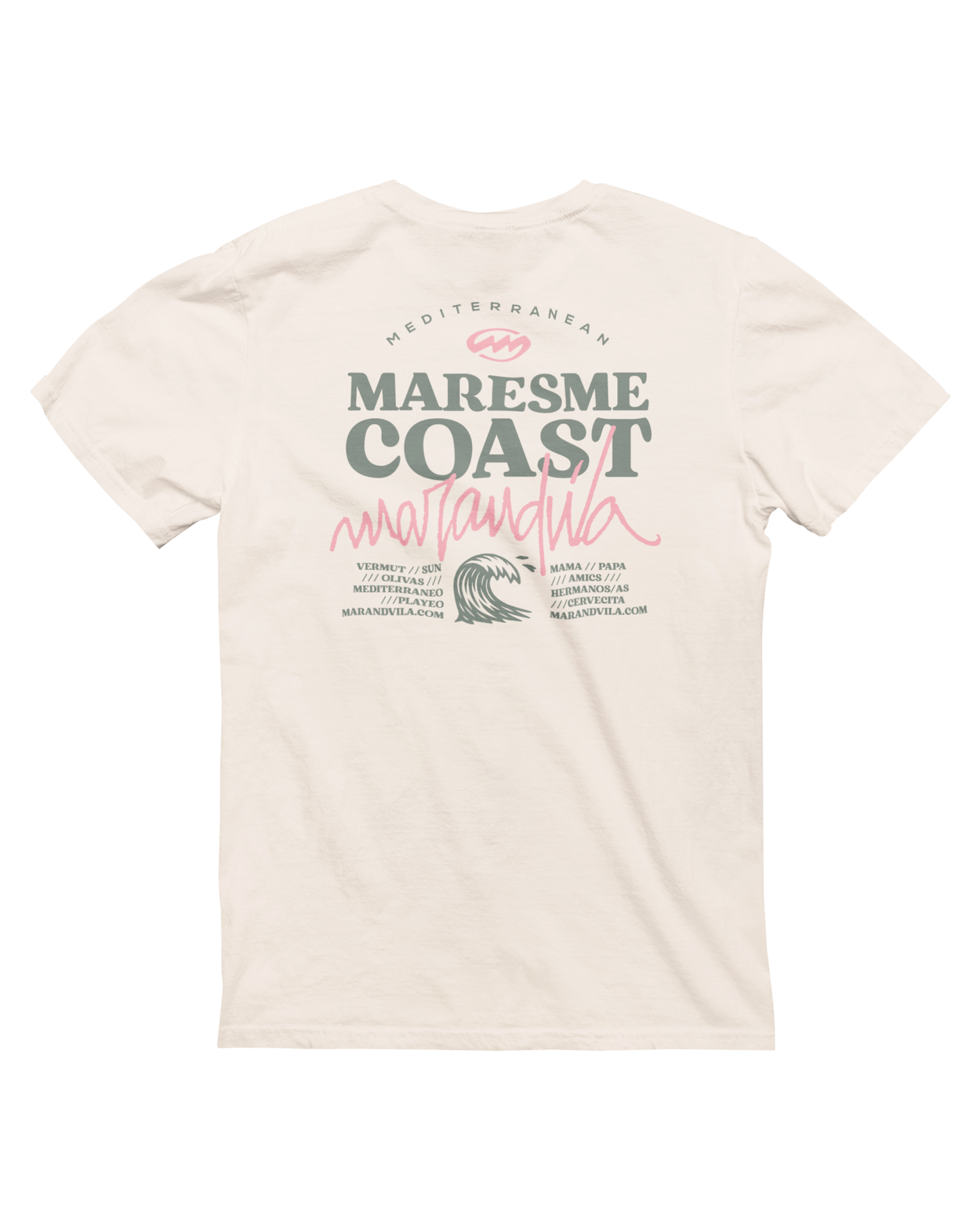 Camiseta Maresme Vibra – Hombre Maresme Coast | Mar&Vila