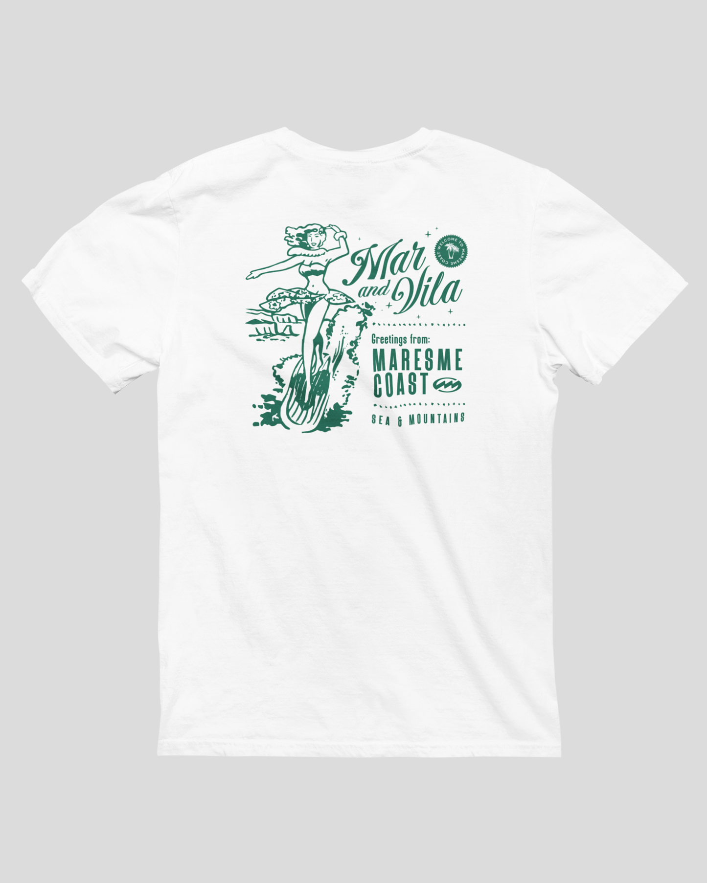 Camiseta Maresme Greetings – Unisex Maresme Coast | Mar&Vila