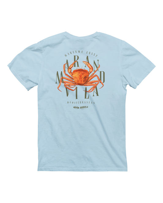 Camiseta Mar&Vila Hombre Cangrejo - Mediterráneo Maresme