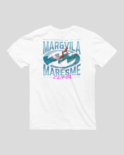 Camiseta Mar&Vila Hombre - Surfing On the Maresme Coast