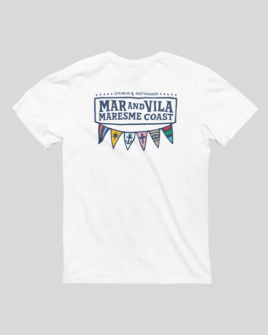 Camiseta Mujer Bandera Nautica