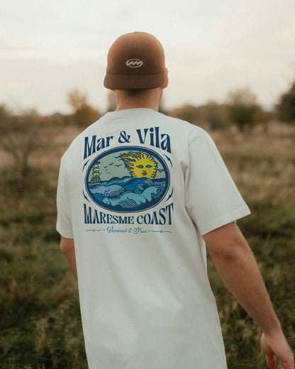 Camiseta Mar&Vila Hombre Barco y Sol Maresme