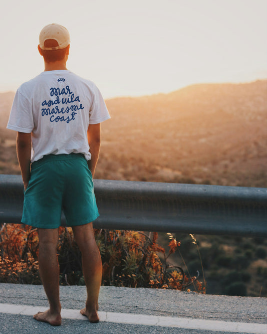 Camiseta Mar&Vila Hombre Cool Letters - Maresme Sun