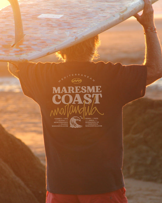 Camiseta Mar&Vila Hombre Ola Surf - Maresme