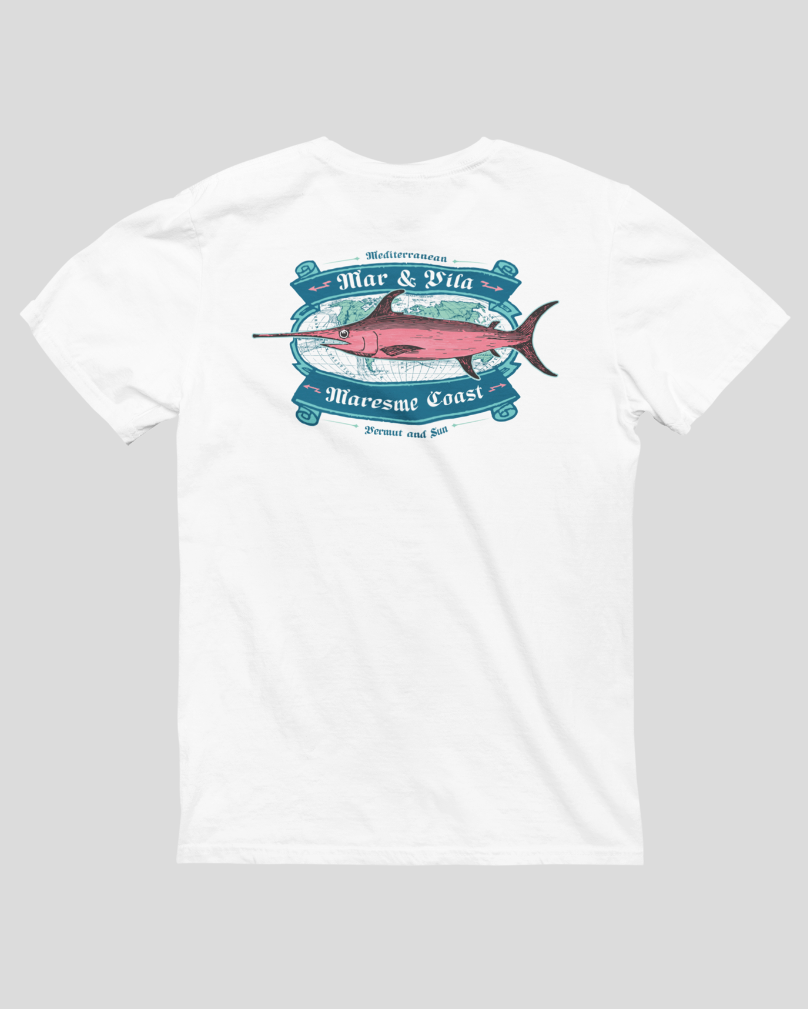 Camiseta Fisher Maresme – Hombre Maresme Coast | Mar&Vila