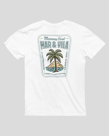 Camiseta Palmeras del Maresme – Hombre Maresme Coast | Mar&Vila