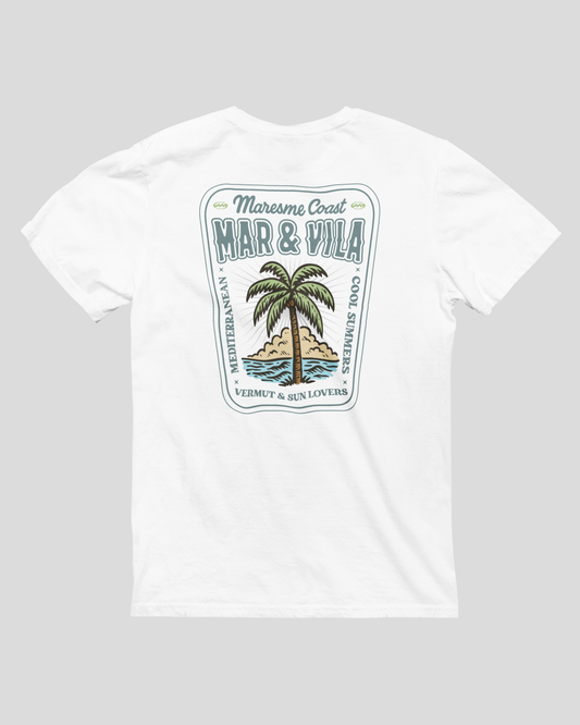 Camiseta Palmeras del Maresme – Hombre Maresme Coast | Mar&Vila