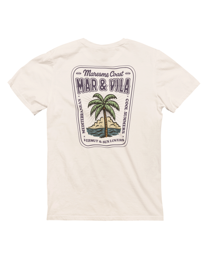 Camiseta Palmeras del Maresme – Hombre Maresme Coast | Mar&Vila