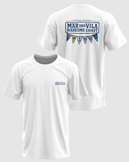 Camiseta Logo Náutico Mar&Vila - Hombre Surf Maresme
