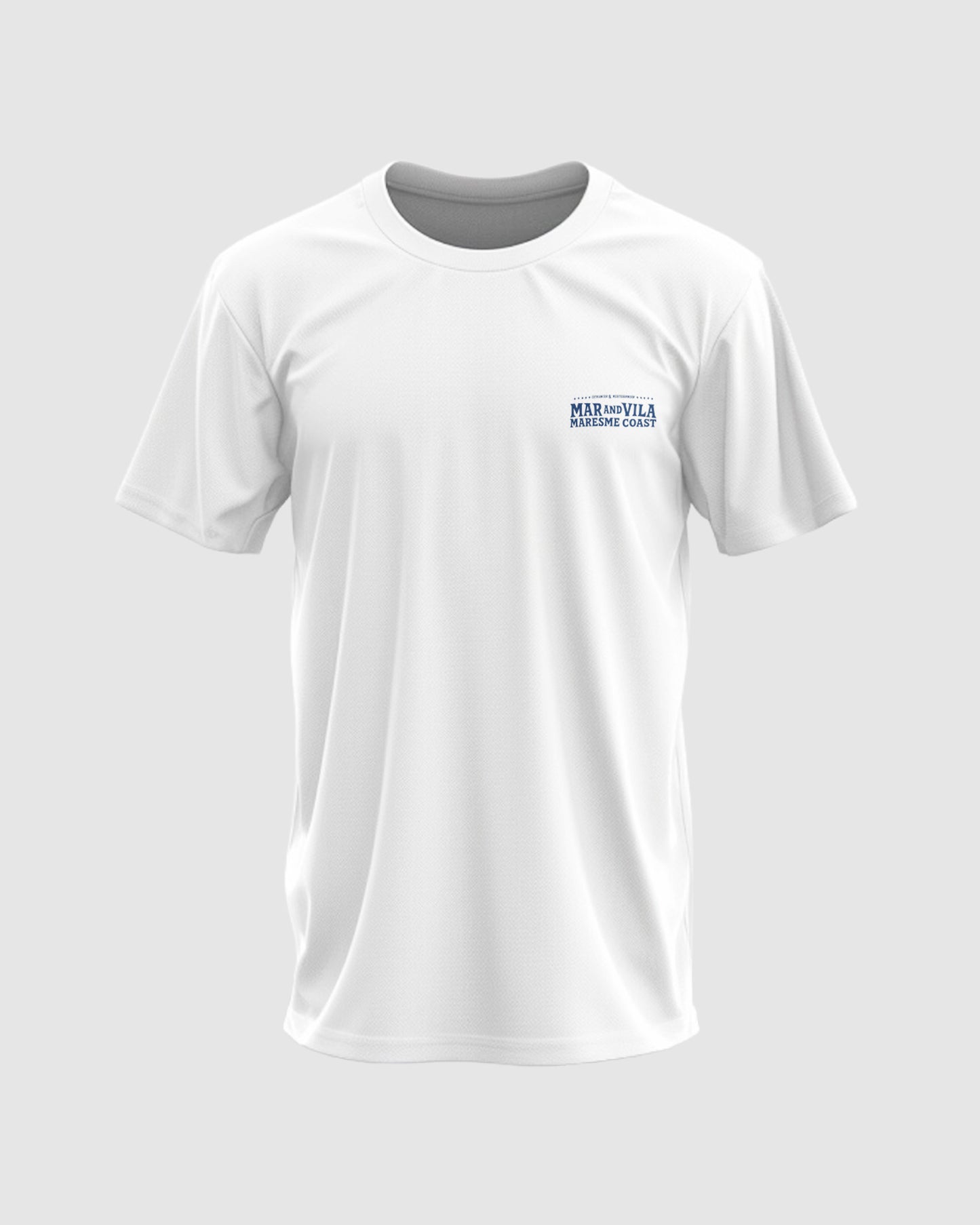 Camiseta Logo Náutico Mar&Vila - Hombre Surf Maresme