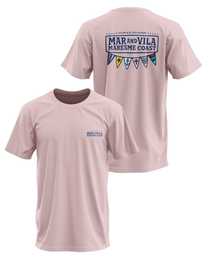 Camiseta Logo Náutico Mar&Vila - Hombre Surf Maresme