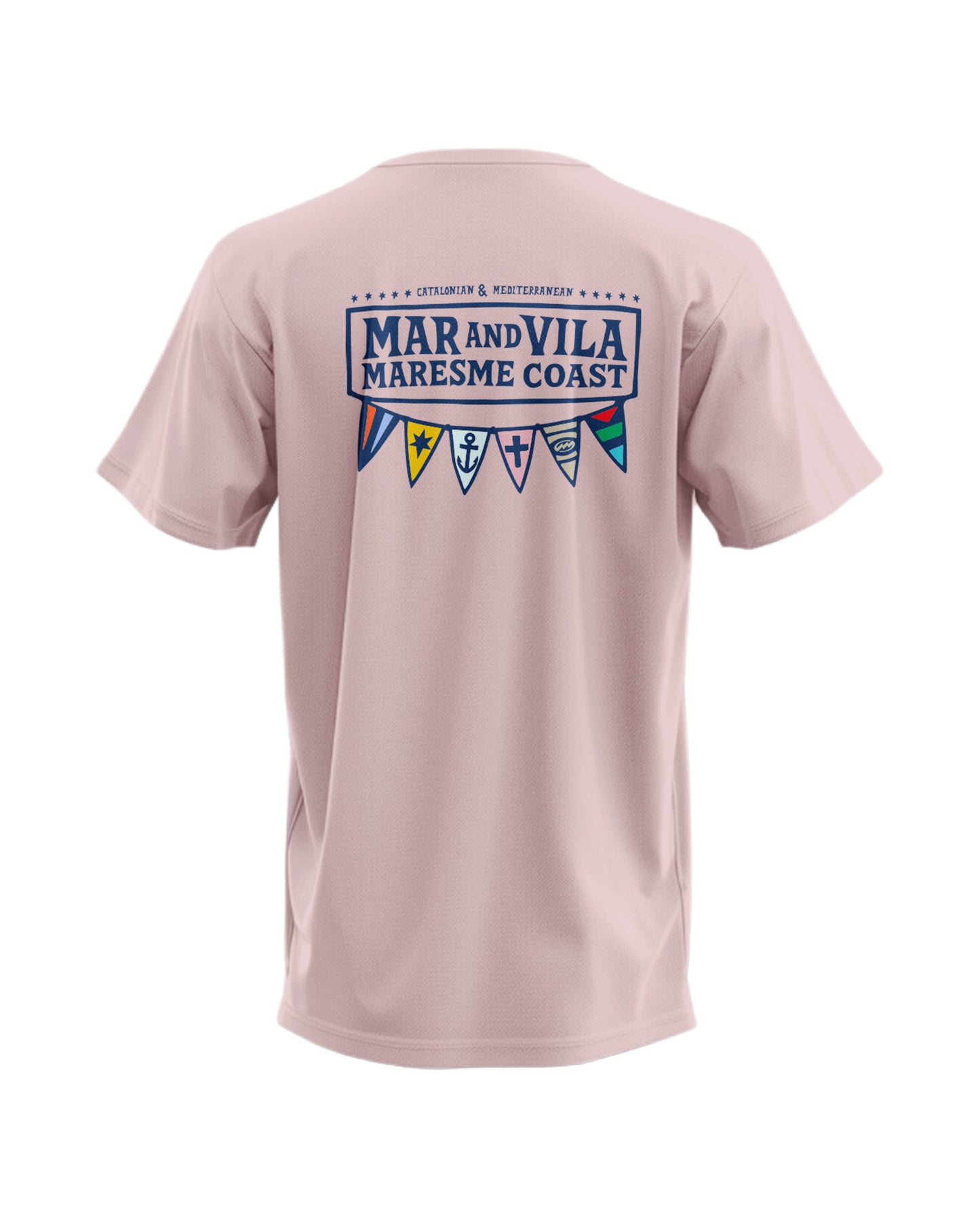 Camiseta Logo Náutico Mar&Vila - Hombre Surf Maresme