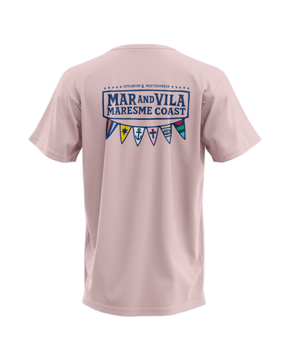 Camiseta Logo Náutico Mar&Vila - Hombre Surf Maresme