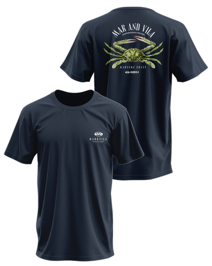 Camiseta Mar&Vila Hombre Logo Cangrejo Verde · Surf Maresme