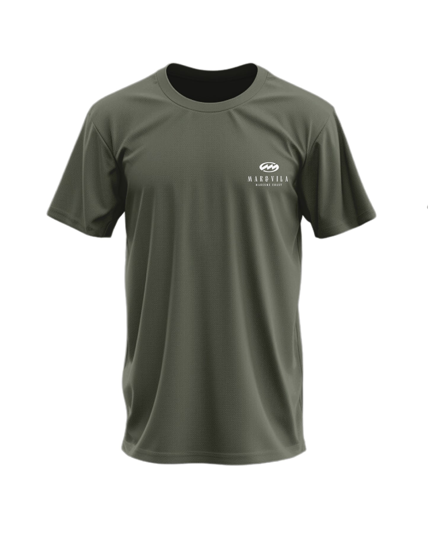 Camiseta Mar&Vila Hombre Logo Cangrejo Verde · Surf Maresme
