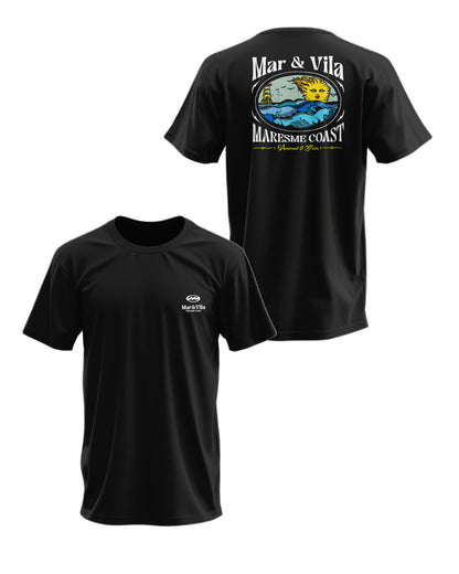 Camiseta Mar&Vila Hombre Barco y Sol Maresme