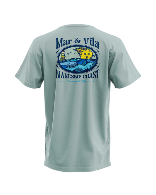 Camiseta Mar&Vila Hombre Barco y Sol Maresme