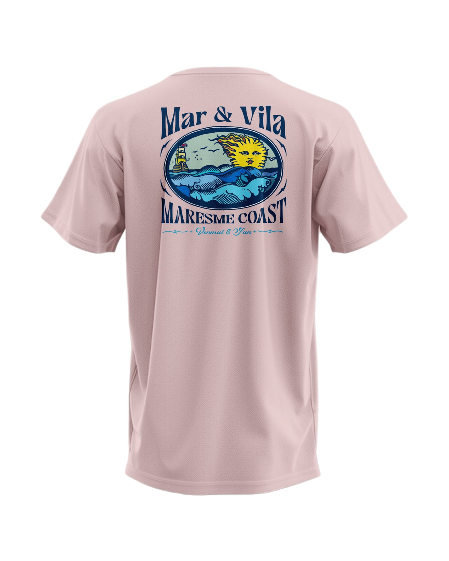 Camiseta Mar&Vila Hombre Barco y Sol Maresme