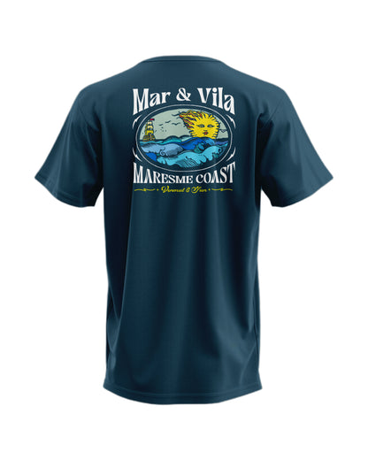 Camiseta Mar&Vila Hombre Barco y Sol Maresme