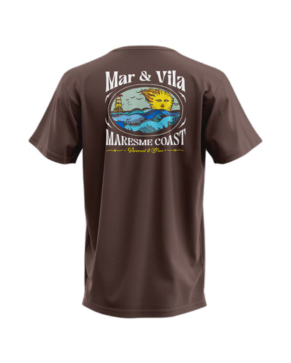Camiseta Mar&Vila Hombre Barco y Sol Maresme