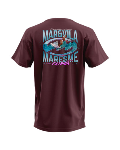 Camiseta Mar&Vila Hombre - Surfing On the Maresme Coast